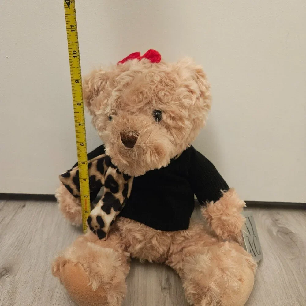 New York & Company an Curly Sherpa Teddy Bear Plush